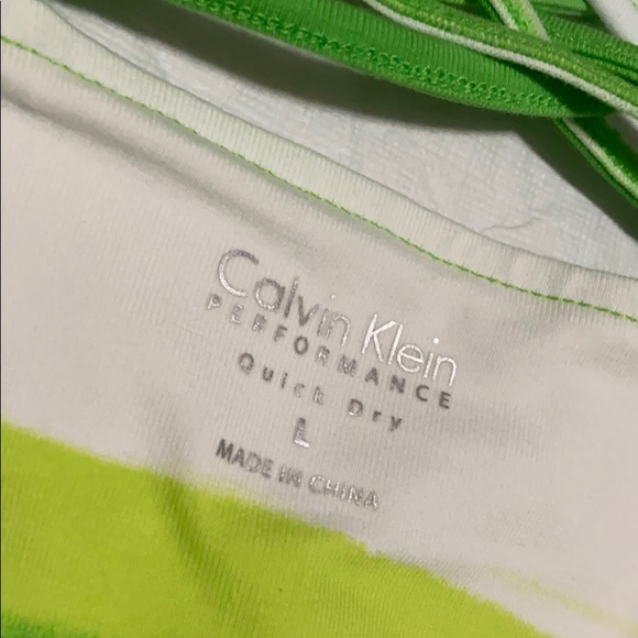 ❤️Calvin Klein Performance Racerback Workout Top - Picture 3 of 5